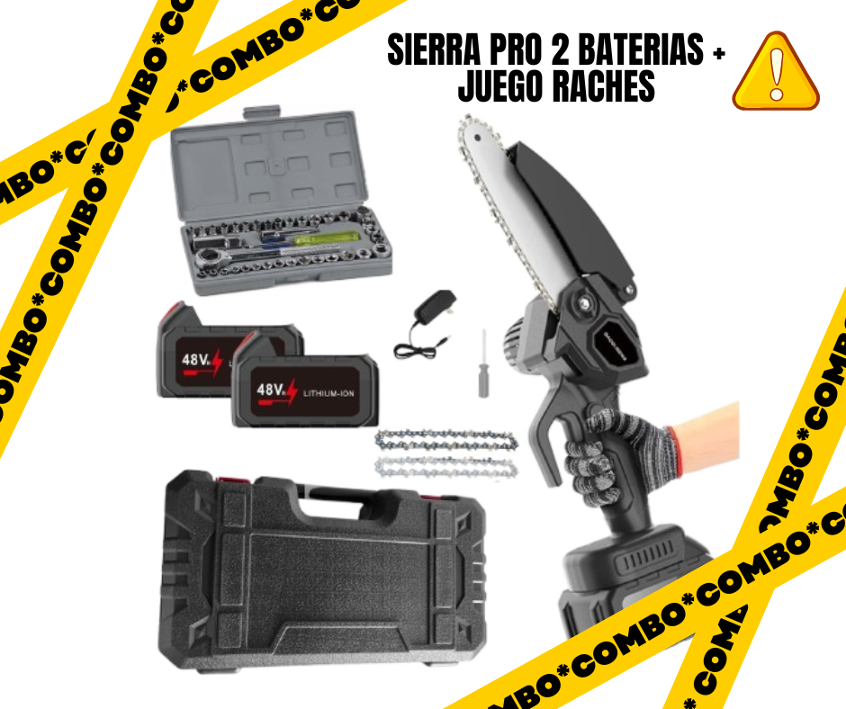 Sierra PRO 2 Baterias mas Juego Raches